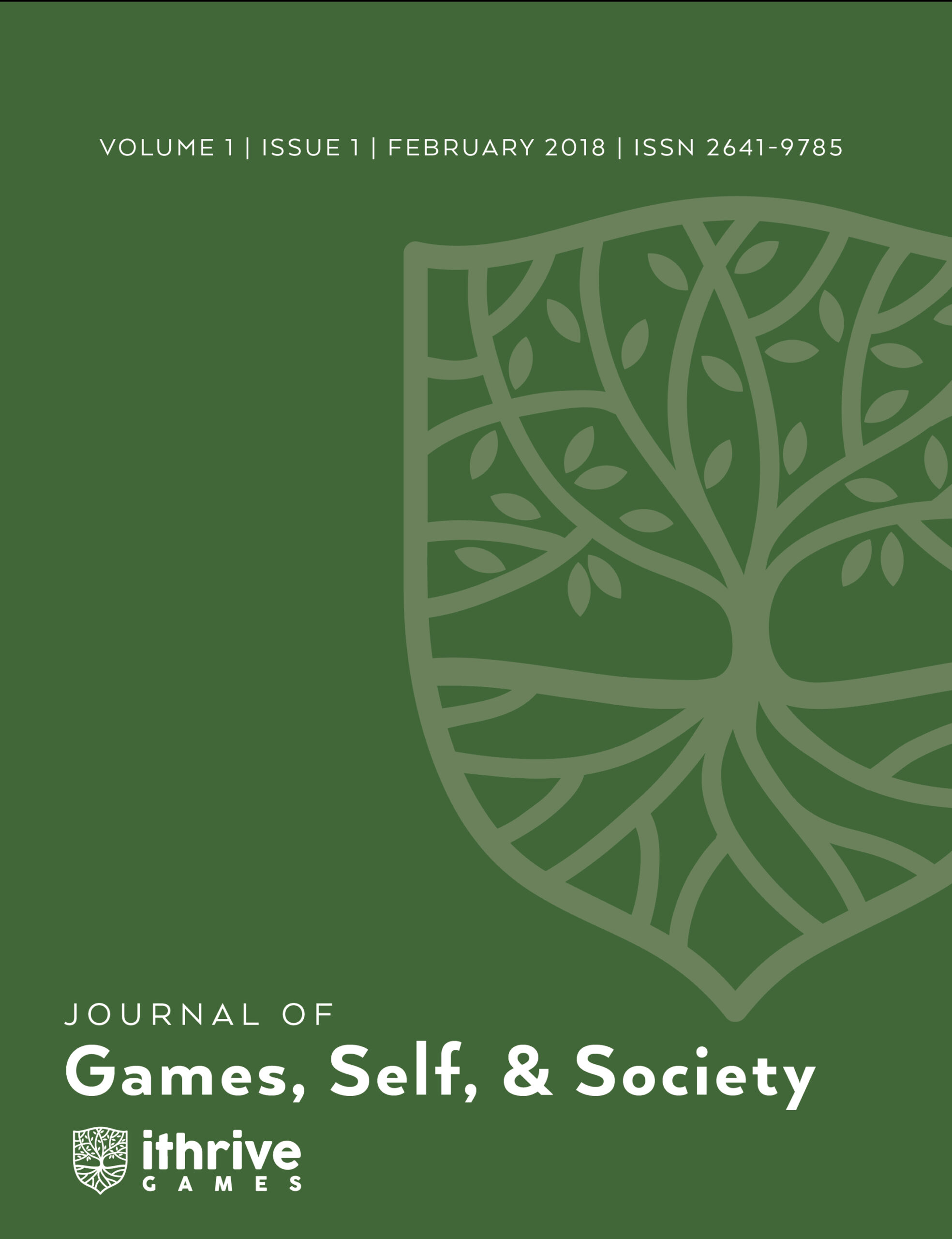 Journal of Games, Self, & Society